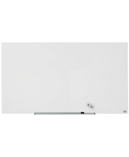 Magnetiline klaastahvel NOBO, laiekraan, 100x56 cm, 45, alumiiniumraam, valge