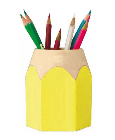 Pliiatsitops KEJEA, 1 sektsioon, kollane