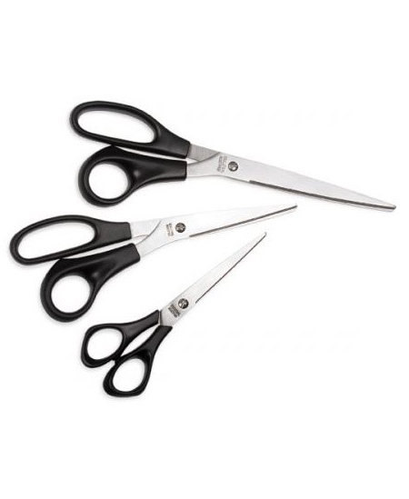 Käärid plastkäepidemetega FORPUS, 25 cm