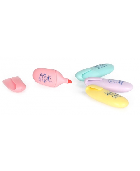 Laste markerikomplekt DISNEY Stitch Pastel, 4 värvi