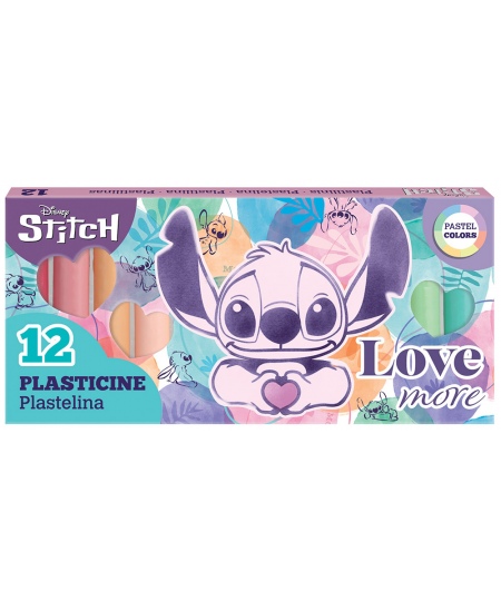 Voolimissavi DISNEY Stitch Pastel, ümar, 12 värvi