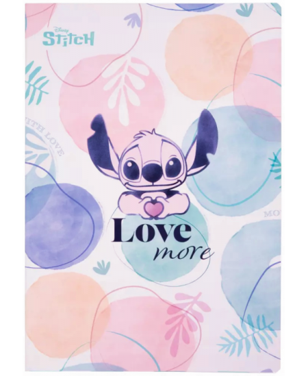 Ruuduline vihik DISNEY Stitch Pastel Nr. 1, A4, 60 lehte