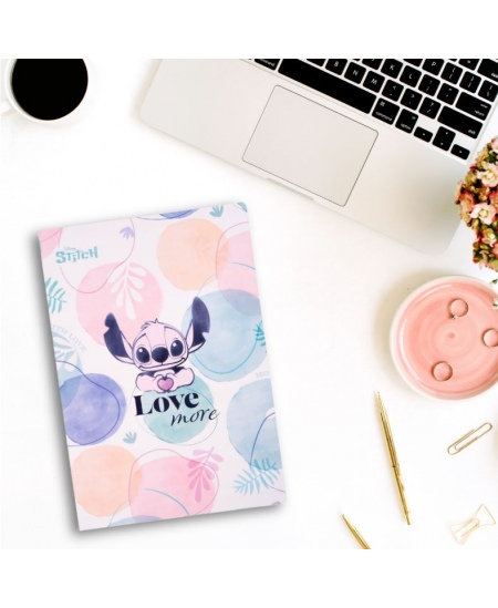 Ruuduline vihik DISNEY Stitch Pastel Nr. 1, A4, 60 lehte