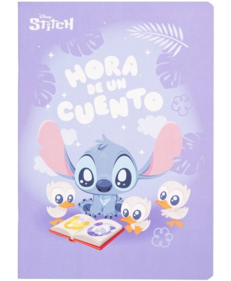 Ruuduline vihik DISNEY Stitch Pastel Nr. 4, A5, 60 lehte, 70 gms