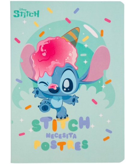 Jooneline vihik DISNEY Stitch Pastel Nr. 4, A5, 60 lehte, 70 gms