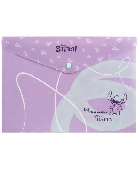 Ümbrik-mapp DISNEY Stitch Pastel Nr. 1, trukiga, A4