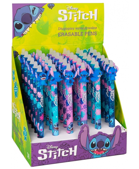 Laste automaatne kustutatav pastapliiats DISNEY Stitch Blue