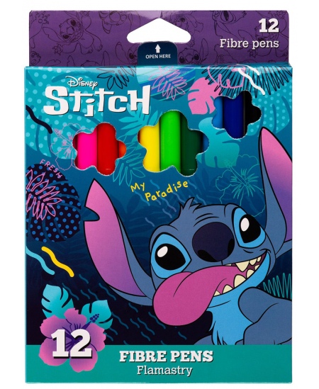 Viltpliiatsid DISNEY Stitch Blue, 12 tk