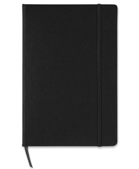 Märkmik RUUDUL, A5, ruuduline, must