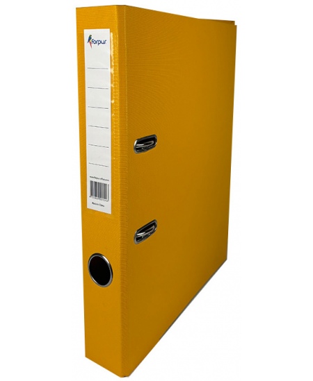Registerkaust FORPUS, A4, 50 mm, kollane