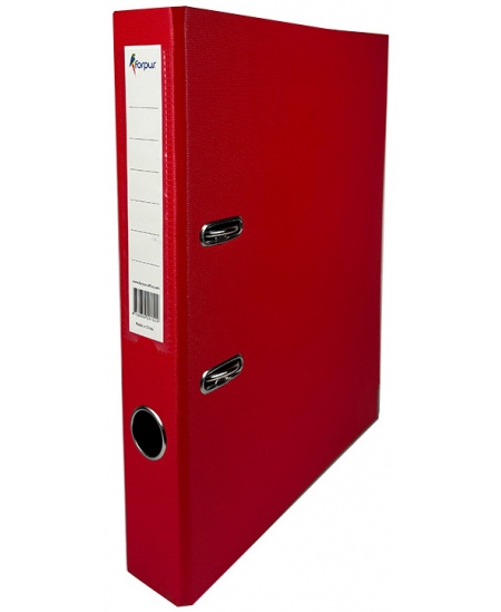 Registerkaust FORPUS, A4, 70 mm, punane