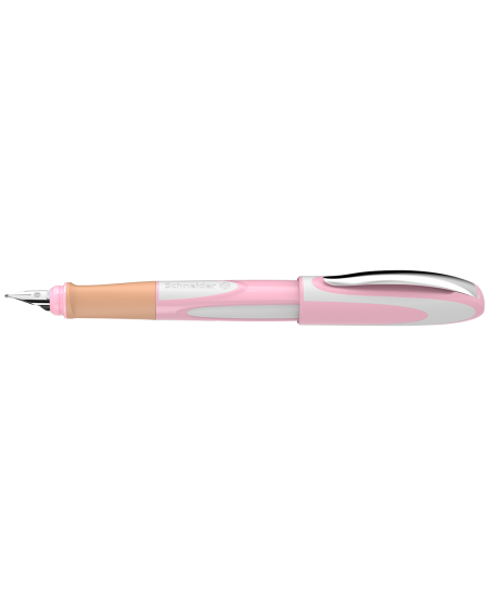 Täitesulepea SCHNEIDER Ray, vasakukäelistele, roosa‑valge korpus