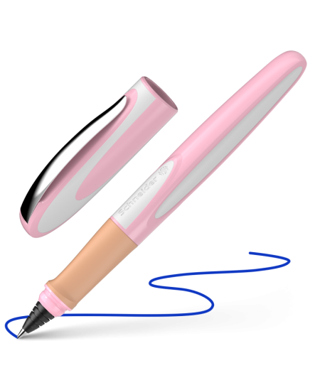 Pastapliiats SCHNEIDER Ray, roosa ja valge korpus