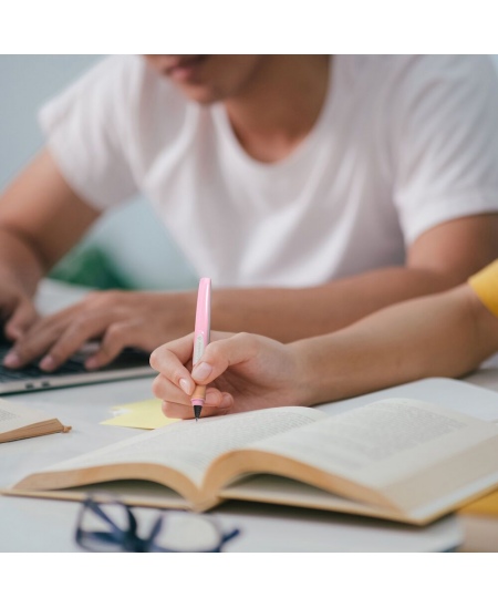 Pastapliiats SCHNEIDER Ray, roosa ja valge korpus