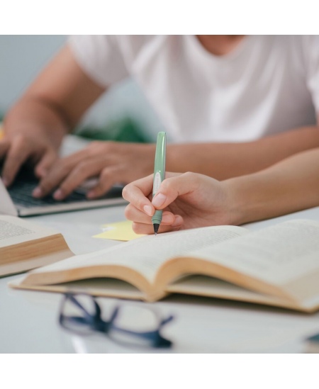 Pastapliiats SCHNEIDER Ray, rohekas ja valge korpus