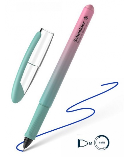 Pastapliiats SCHNEIDER Voyage, roosa ja roheline korpus