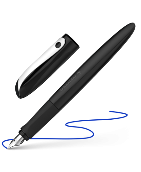 Täitesulepea Wavy, must korpus