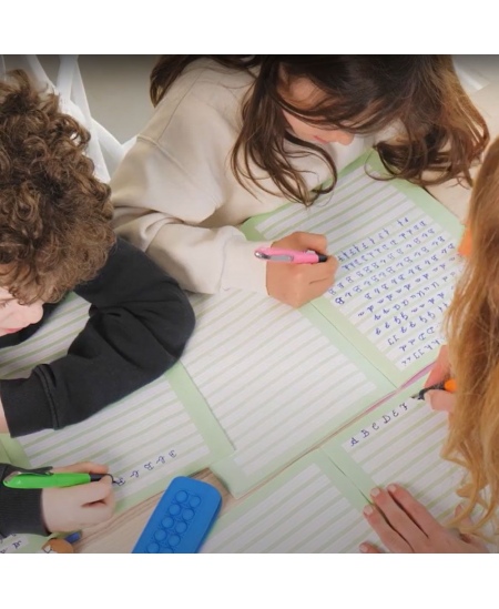 Täitesulepea Wavy, roosa korpus