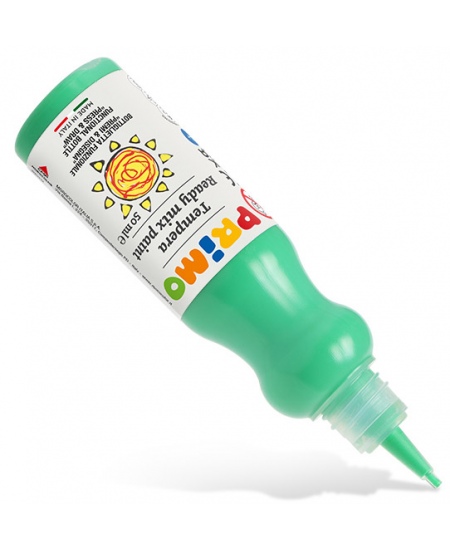 Guašš ergonoomilises pudelis PRIMO, roheline, 50 ml