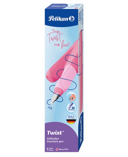 Täitesulepea PELIKAN Twist, Berry Pink