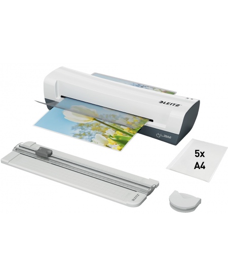 Lamineerimiskomplekt Leitz Home Set 4 in 1, A4, valge