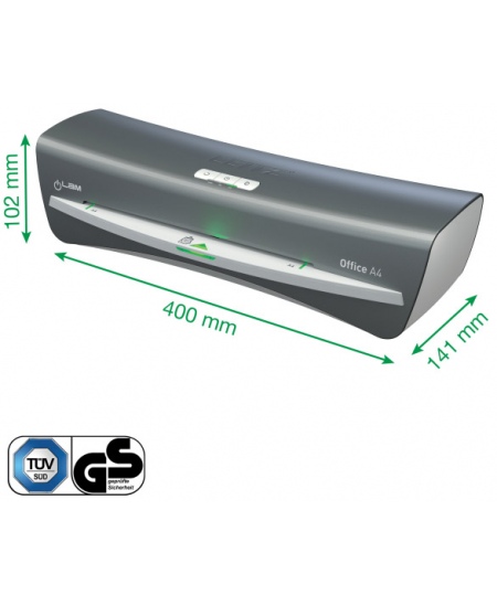 Laminaator LEITZ Office A4, hõbedane