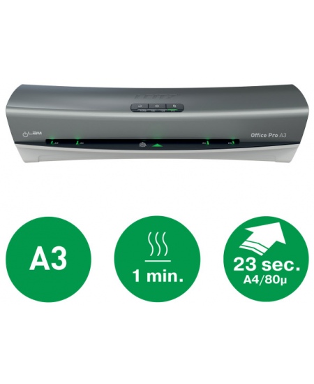 Laminaator LEITZ OfficePro A3, hõbedane