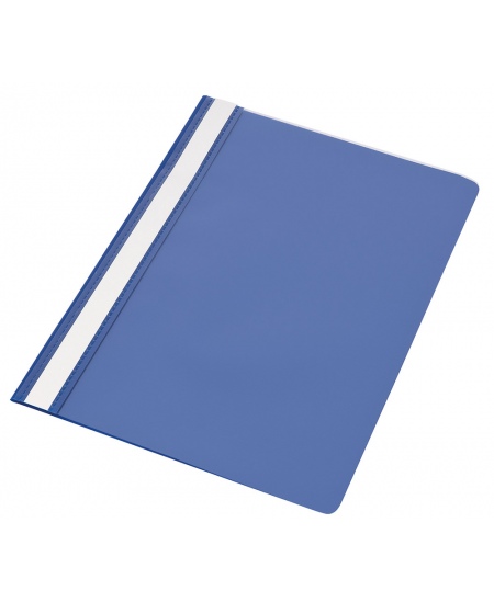 Kinnitusmehhanismiga kaust, A4, tumesinine.