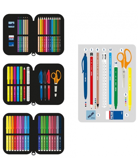 Pinal MILAN Fingers, kolmeosaline, täidetud