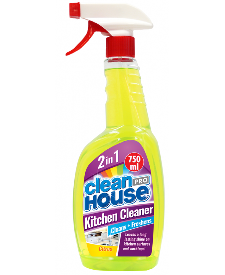 Köögipuhastusvahend CLEAN HOUSE pihustiga, 750 ml