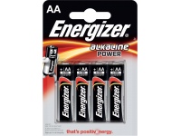 Elementai ENERGIZER LR6 (AA), 4 vnt.