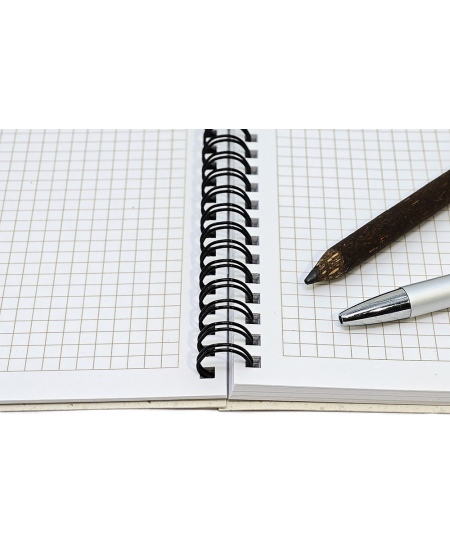 Spiraalmärkmik SM-LT ECO Art, A5, 70 lehte, ruutudega