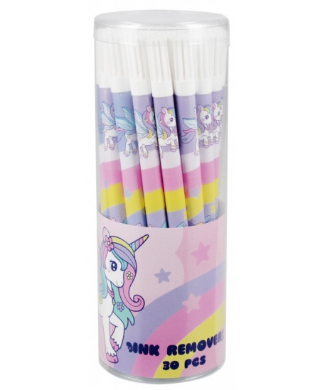 Tindi kustutaja‑pastapliiats STARPAK Unicorn, kahepoolne