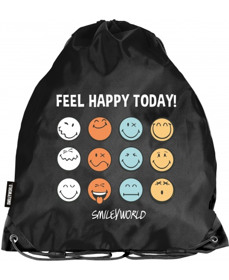 Spordiriiete kott PASO Smiley Feel Happy Today