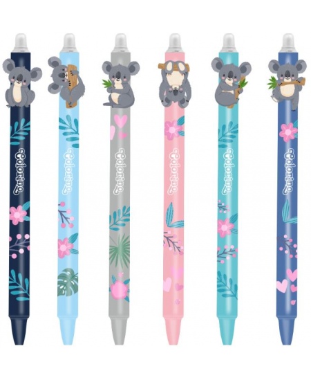 Laste automaatne kustutatav pastapliiats COLORINO Koala