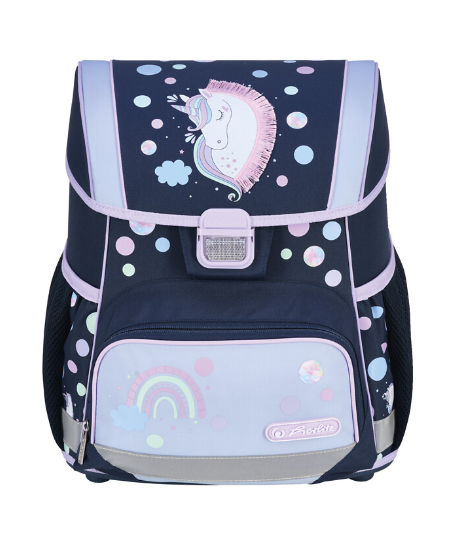 Seljakott koos tarvikutega HERLITZ Loop Plus Unicorn Dreams