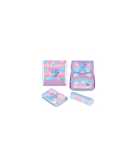 Seljakott koos tarvikutega HERLITZ Loop Plus Ocean Lights