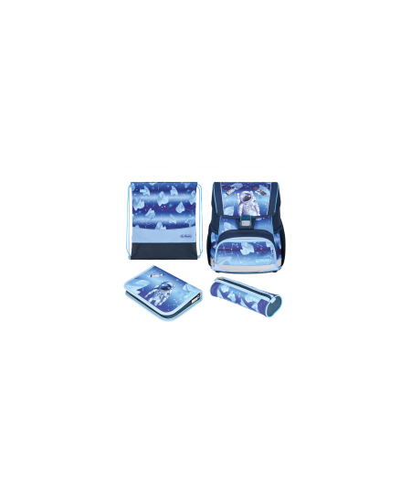 Seljakott koos tarvikutega HERLITZ Loop Plus Cosmic Explorer