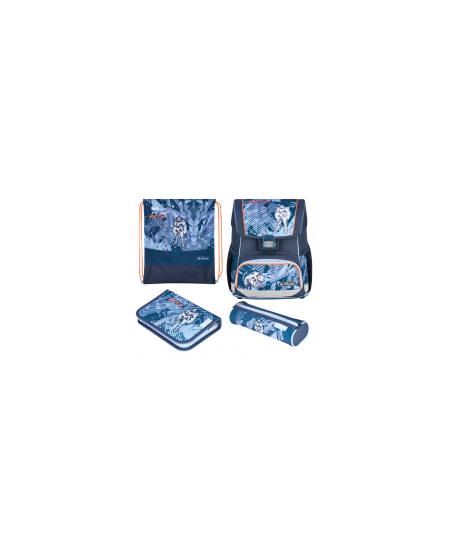 Seljakott koos tarvikutega HERLITZ Loop Plus Tech Mech