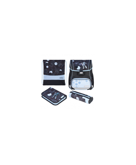 Seljakott koos tarvikutega HERLITZ Loop Plus Cyber Soccer