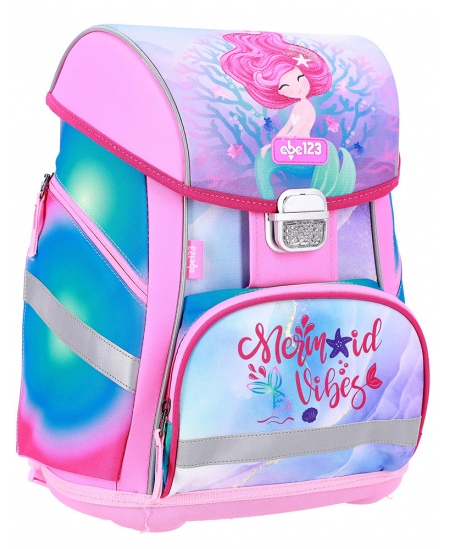 Seljakott lisadega ABC123 Mermaid, 4-osaline