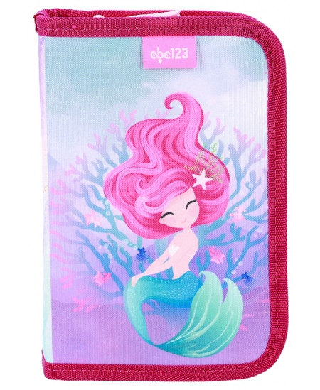 Seljakott lisadega ABC123 Mermaid, 4-osaline
