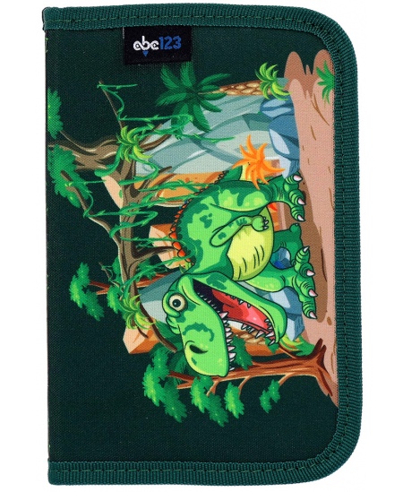 Seljakott lisadega ABC123 Dino, 4-osaline