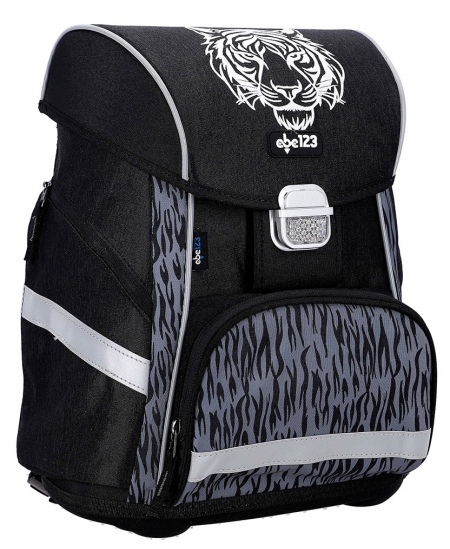 Seljakott lisadega ABC123 Tiger, 4-osaline