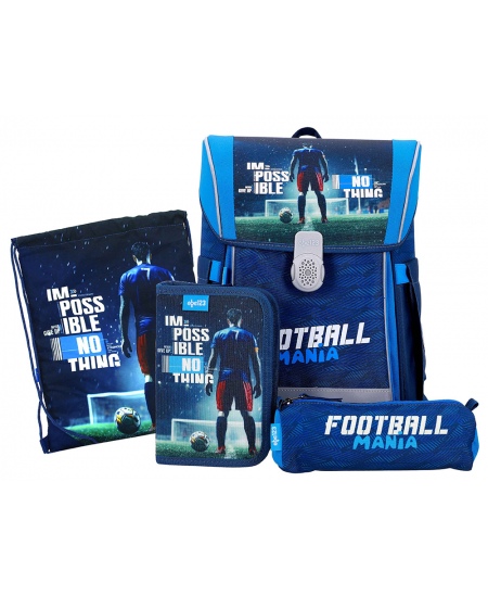 Seljakott lisadega ABC123 Football, Flexi, 4-osaline