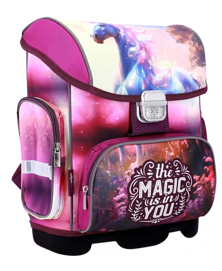 Seljakott lisadega ABC123 Horse, 3-osaline