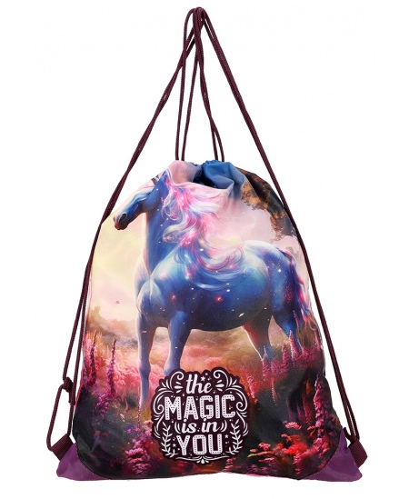 Seljakott lisadega ABC123 Horse, 3-osaline