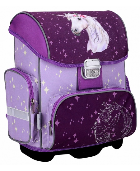 Seljakott lisadega ABC123 Unicorn, 3-osaline