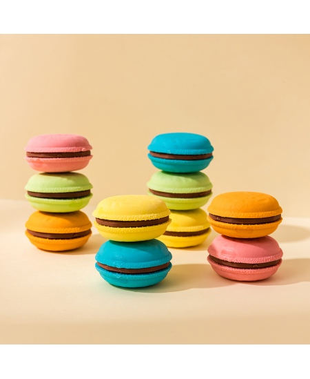 Kustutuskummide komplekt SQUISHY Macaron, 5 tk