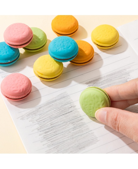 Kustutuskummide komplekt SQUISHY Macaron, 5 tk